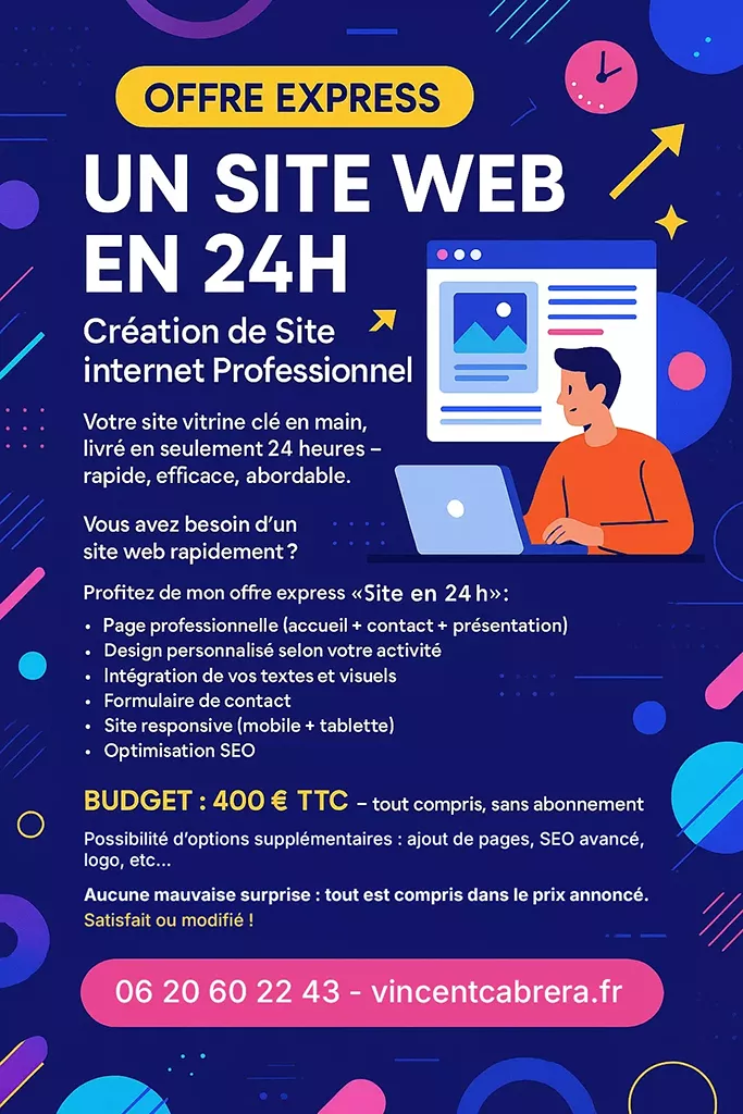 Création de site internet express à Lyon